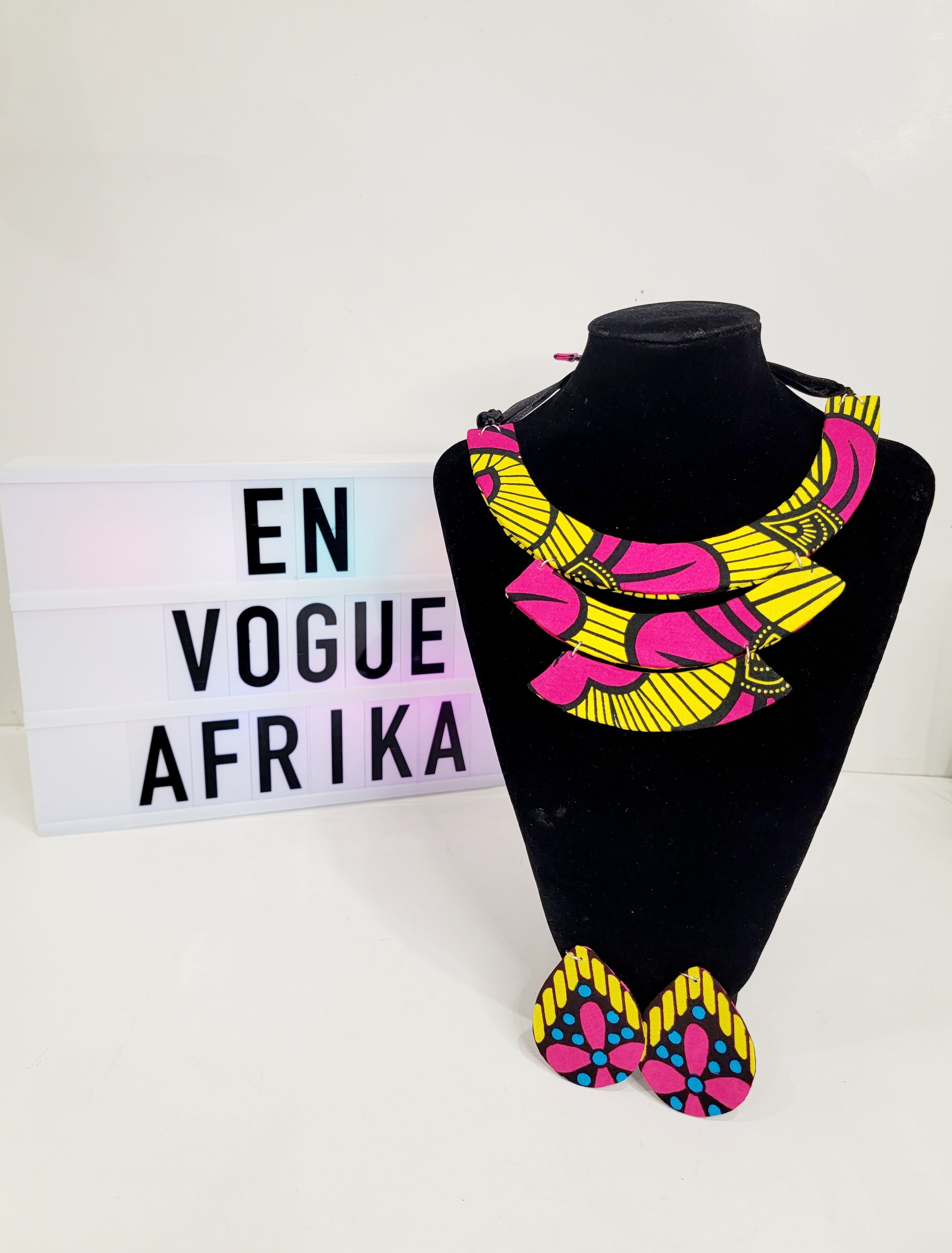 Ankara Neckpiece