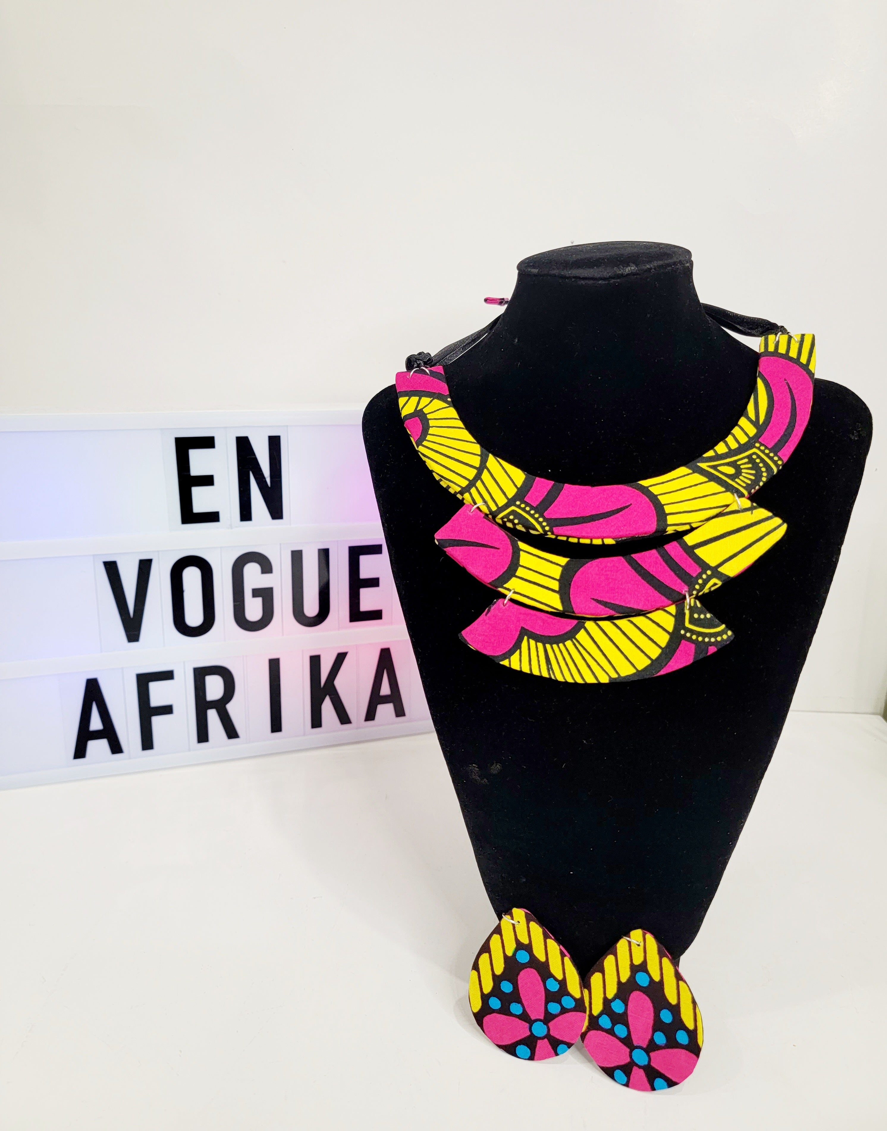 Ankara Neckpiece