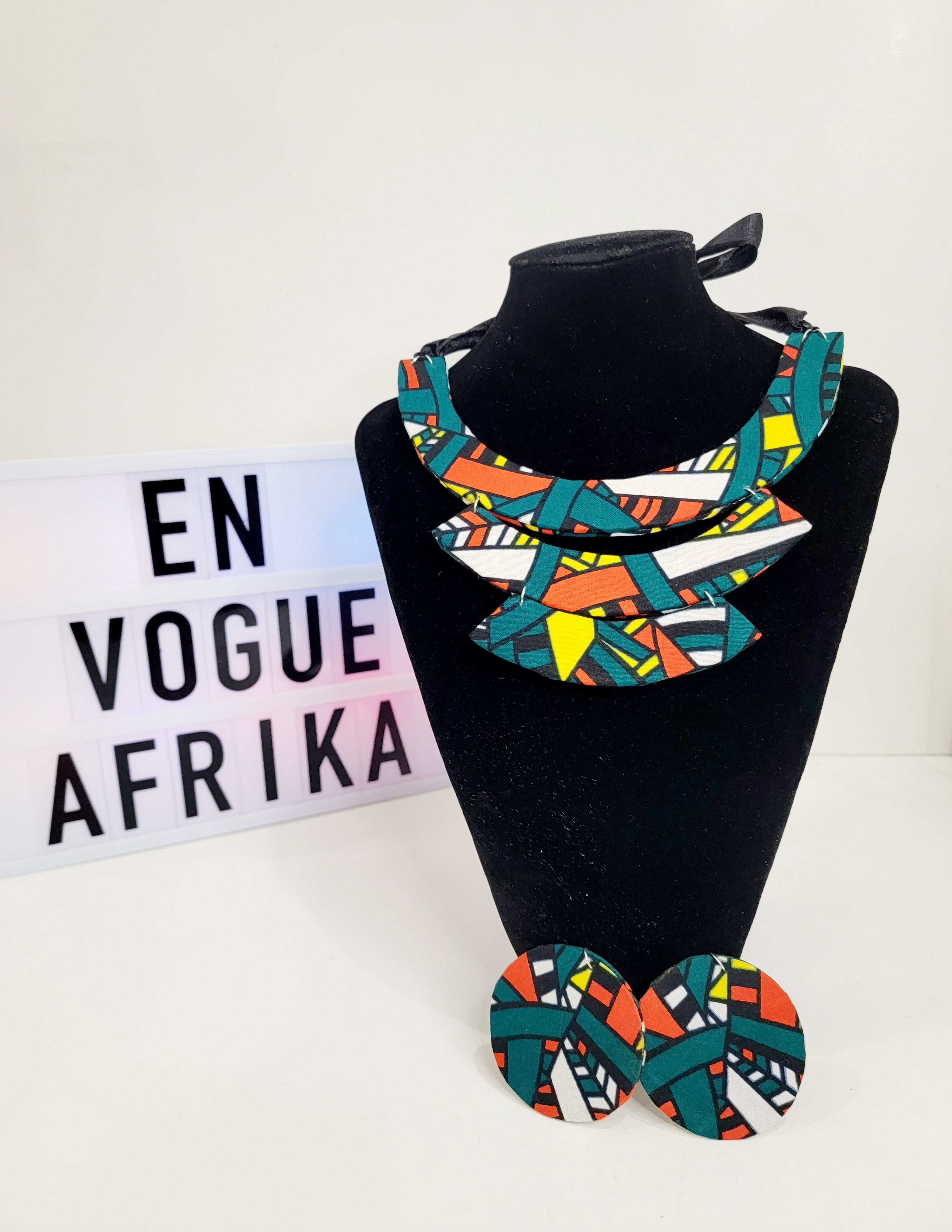 Ankara Neckpiece