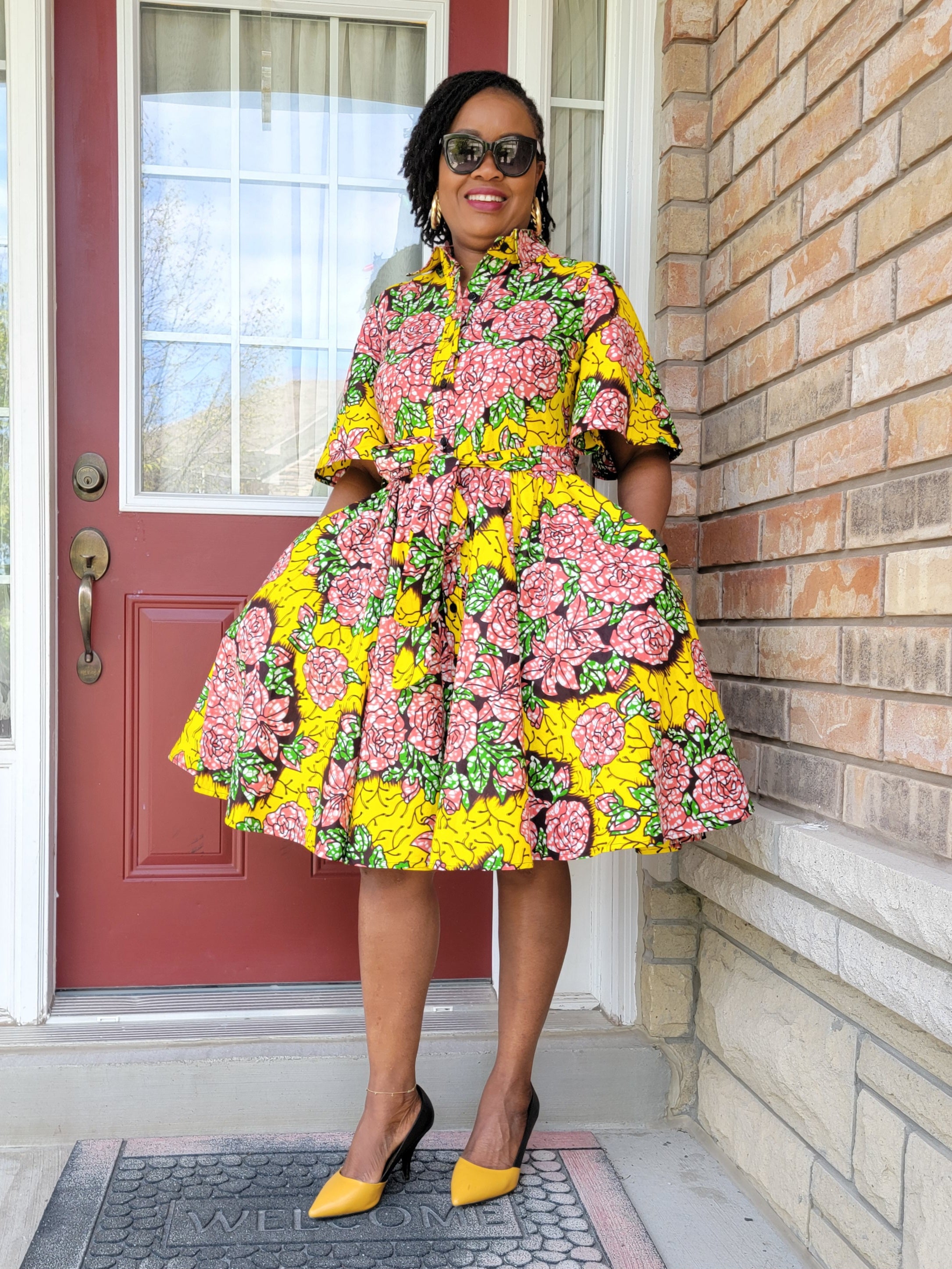 Tito Ankara Shirt Dress