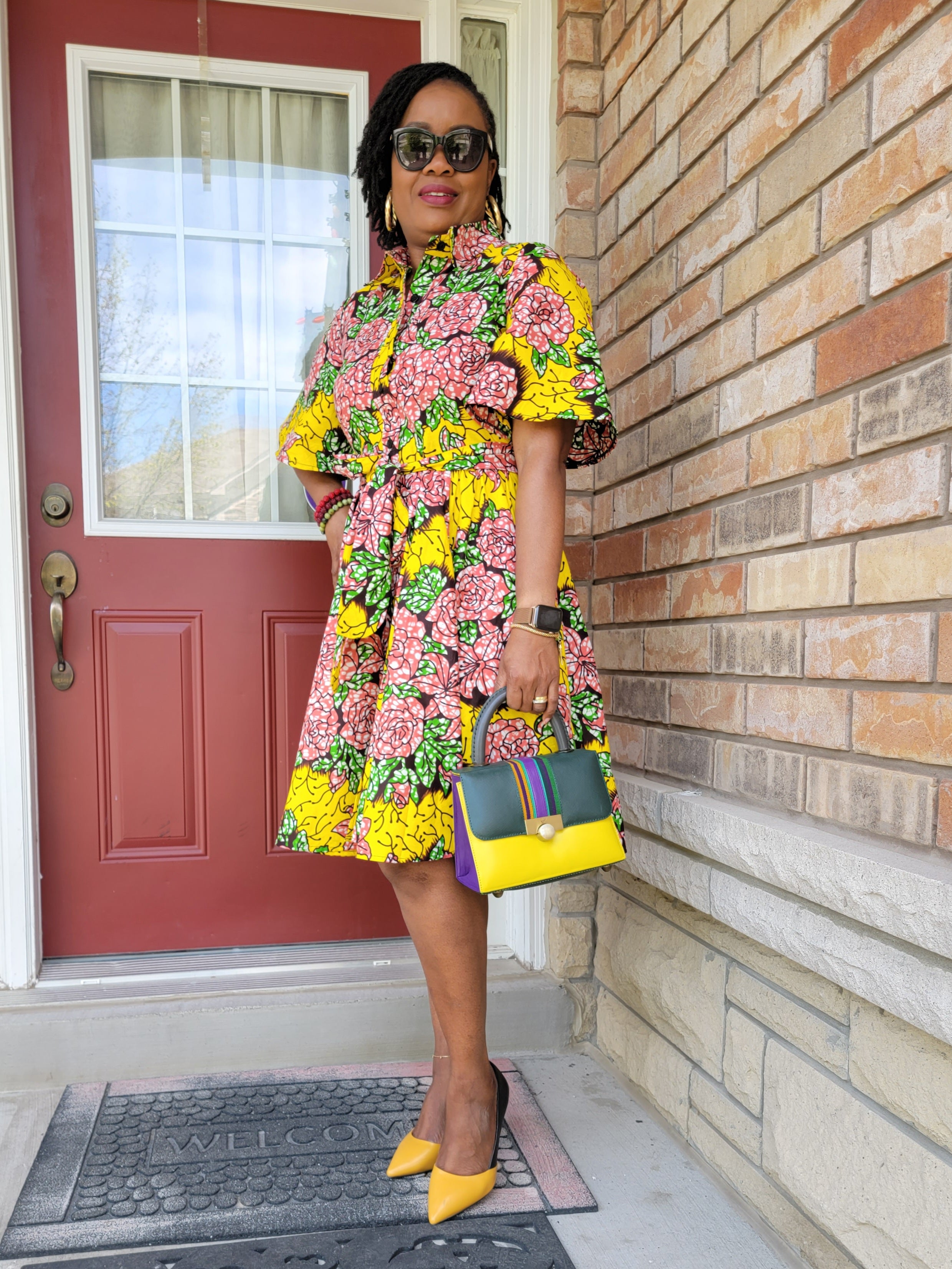 Tito Ankara Shirt Dress