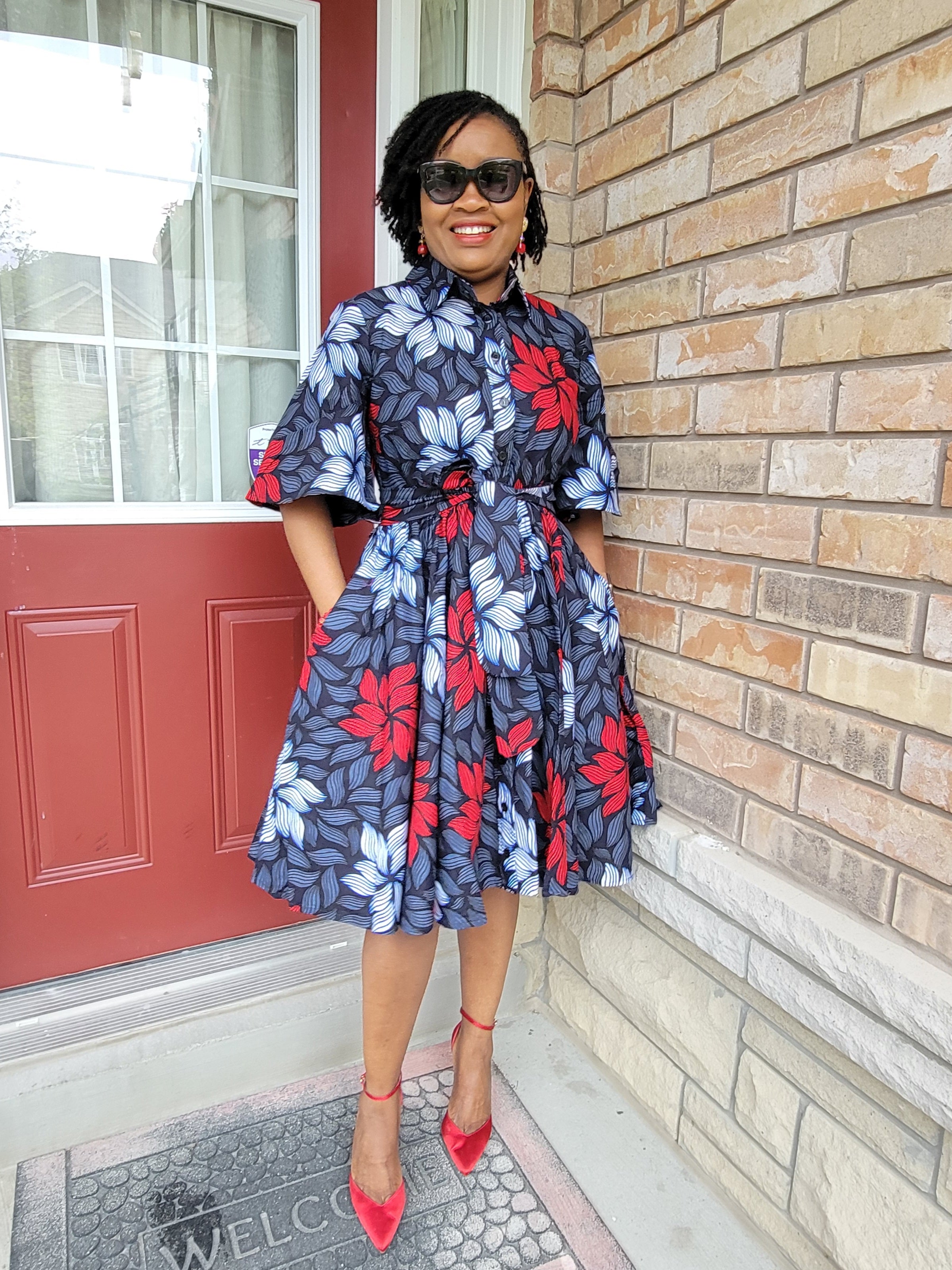 Tito Ankara Shirt Dress