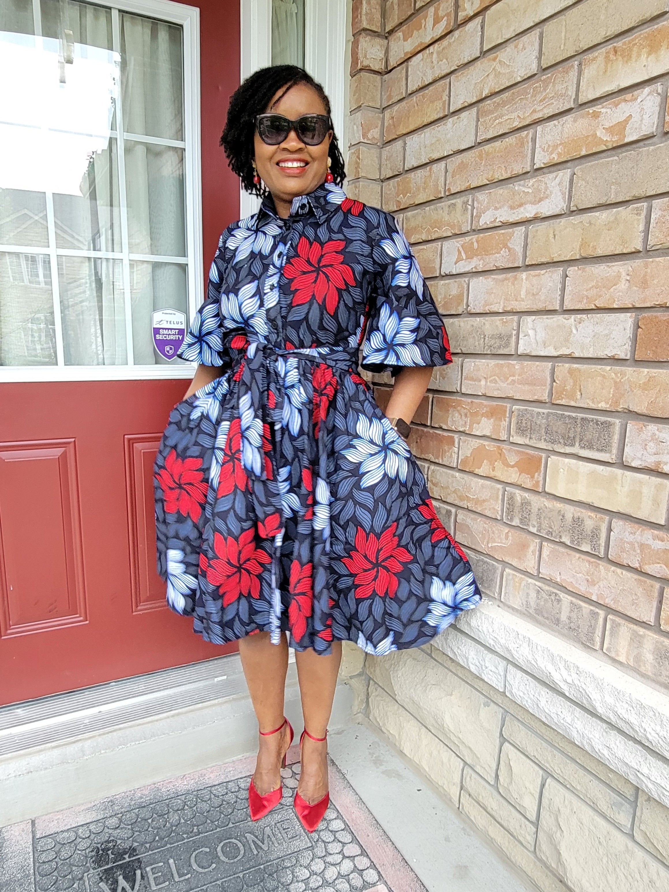 Tito Ankara Shirt Dress