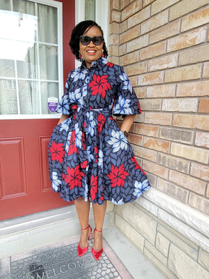 Tito Ankara Shirt Dress