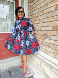 Tito Ankara Shirt Dress