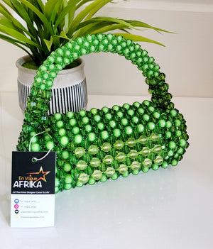 Cylinder Shaped Beaded Bags