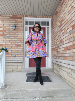 Tito Ankara Shirt Dress