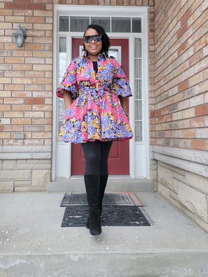 Tito Ankara Shirt Dress