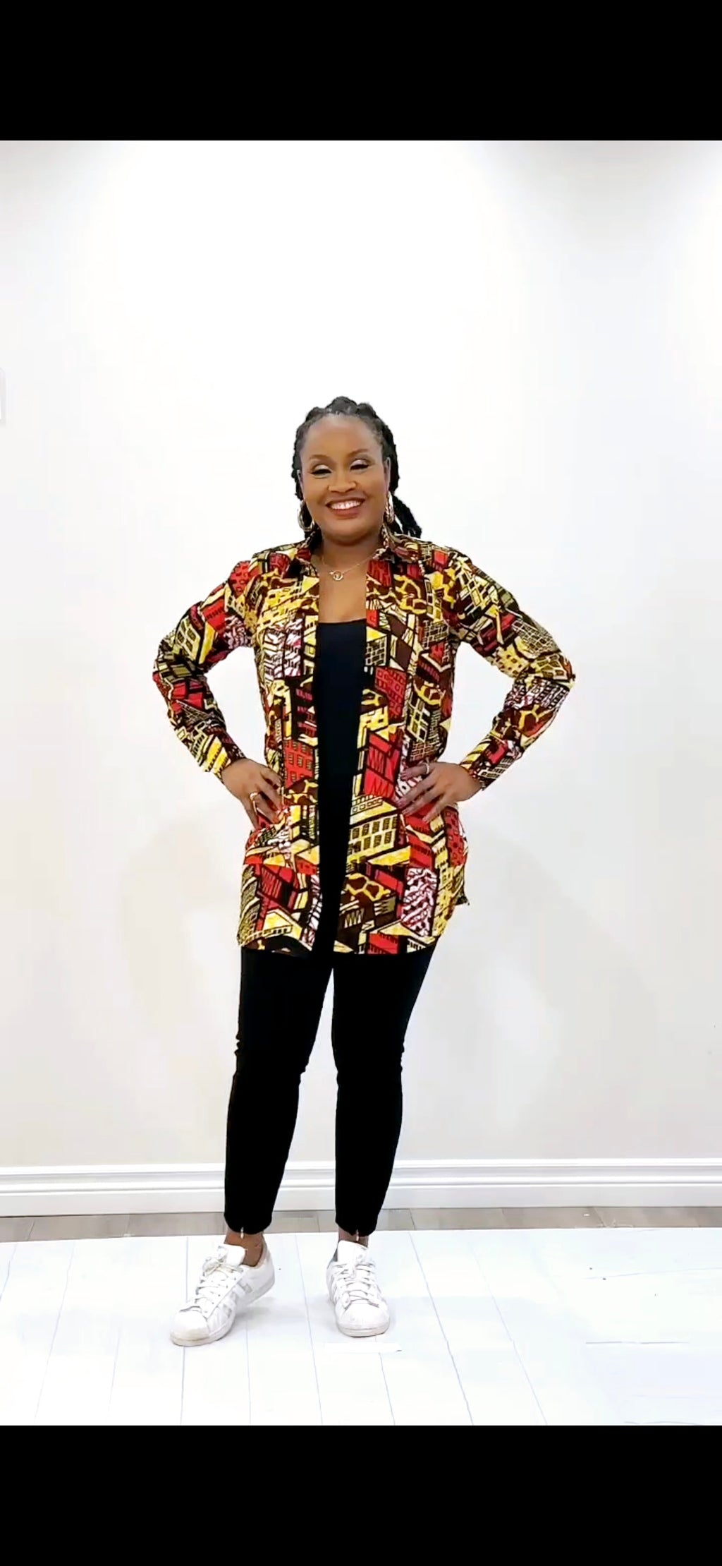 Tiwa Shirt (African Print)