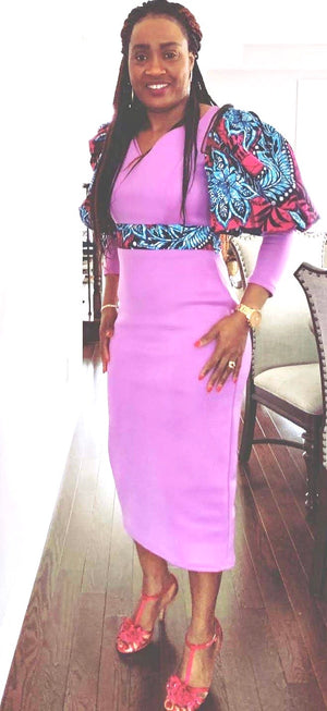 IMANI DRESS (African Print Dress)