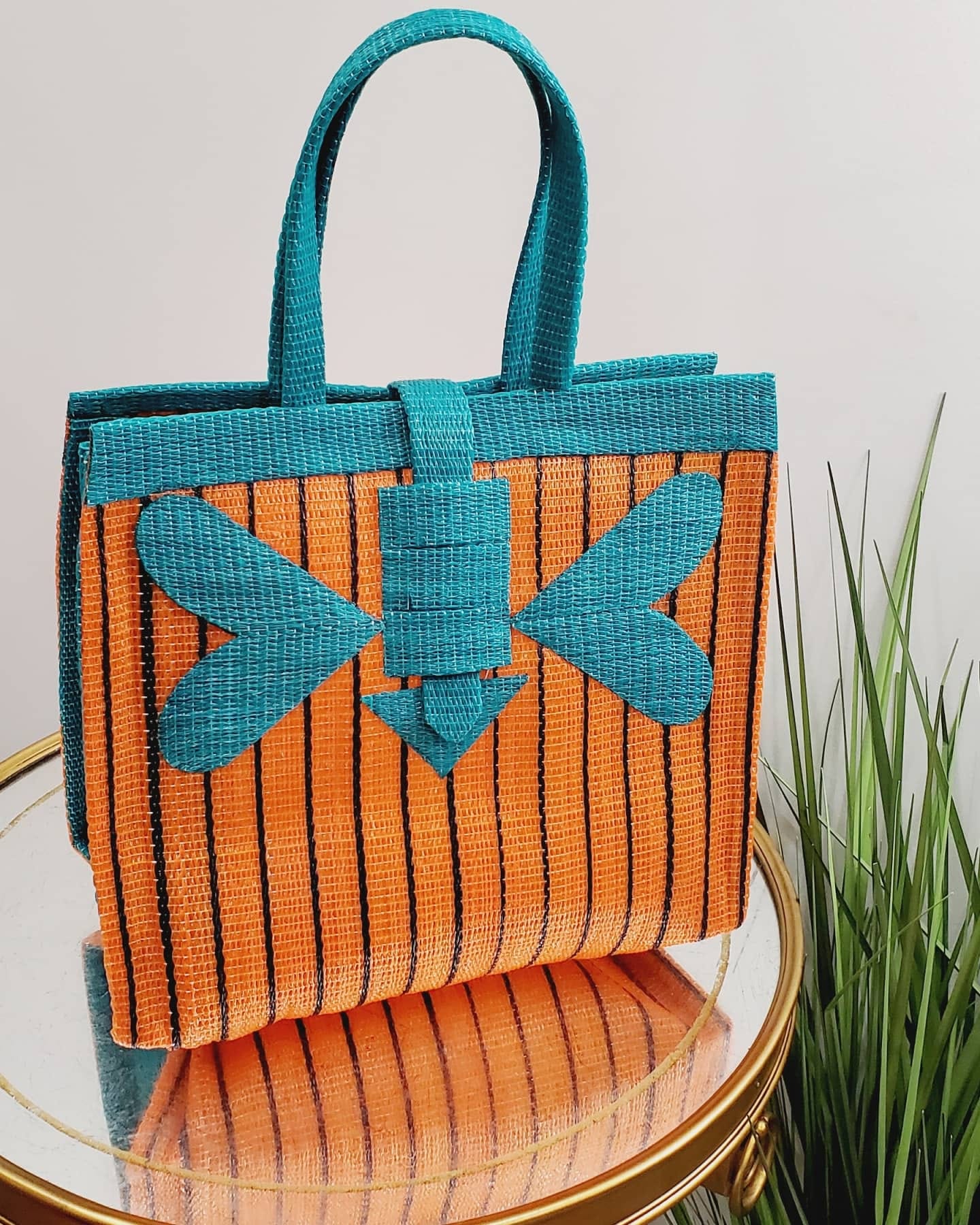 African Plastic Woven Bag