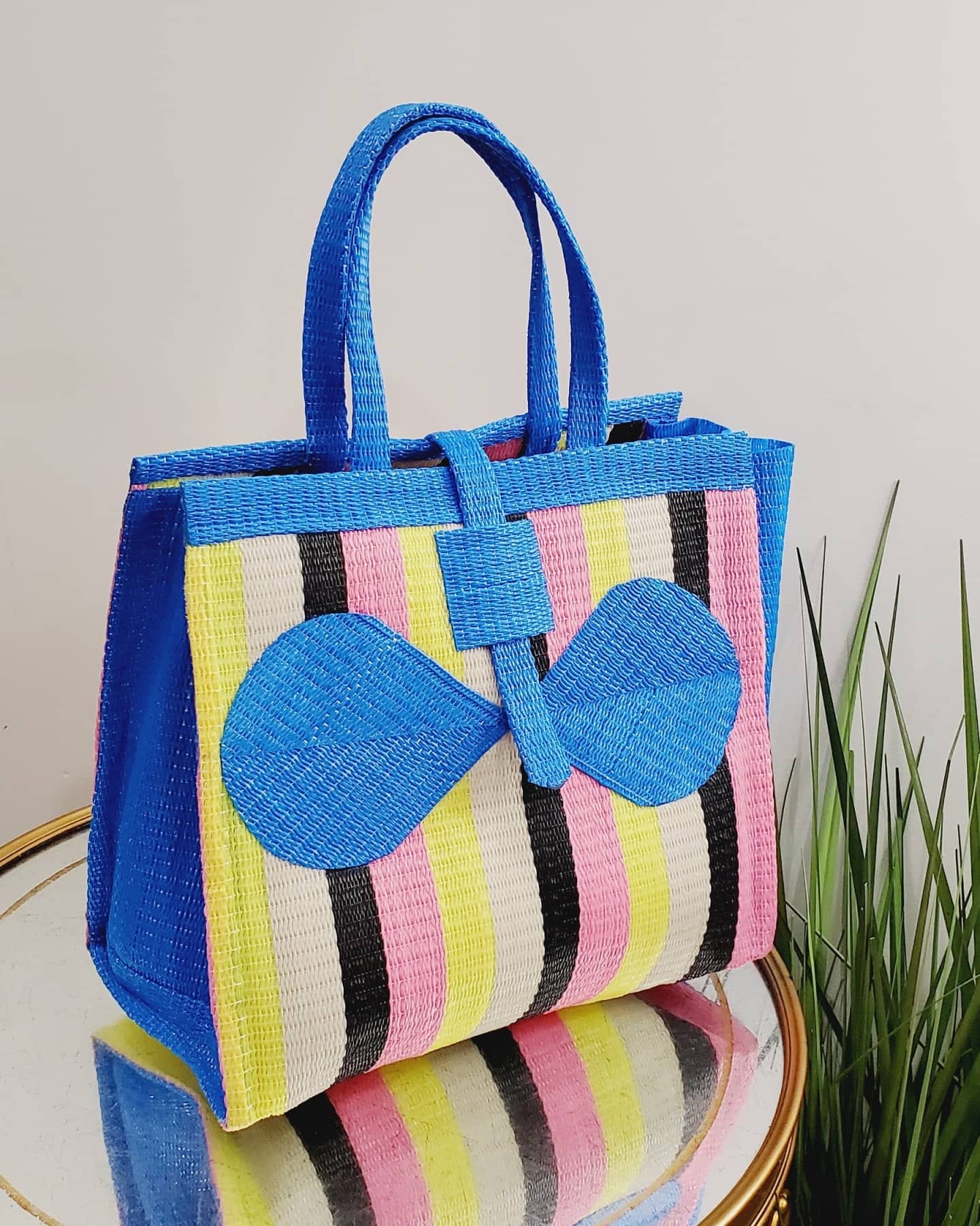 African Plastic Woven Bag