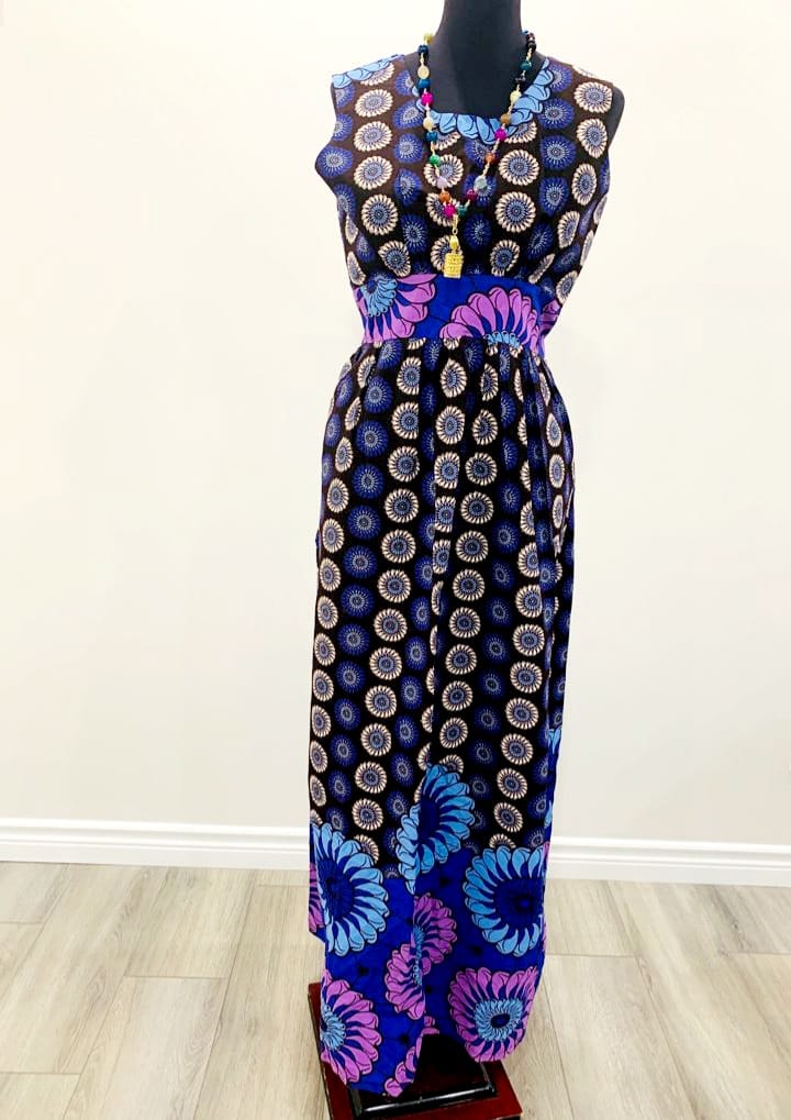 African Print (Ankara) Maxi dress